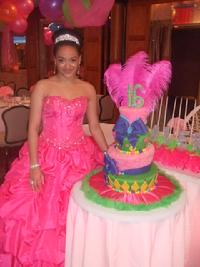 sweet sixteen cake