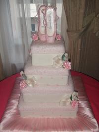 balarina sweet sixteen cake