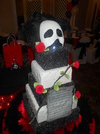 phantom of the opera sweet sixteen cake