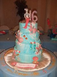 sweet sixteen cake
