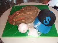 baseball grooms cake