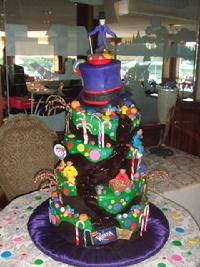 willy wonka sweet sixteen cake