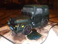 Jeep grooms Cake
