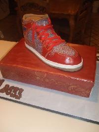 Jordan Sneaker grooms Cake